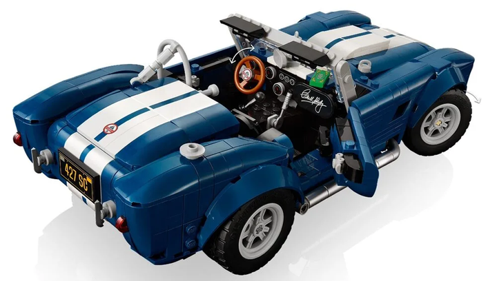 Конструктор Lego Shelby Cobra 427 S/C Icons 10357 - изображение 9