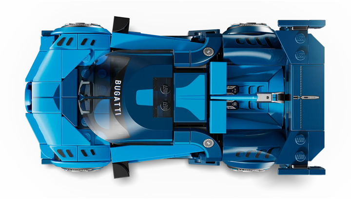 Конструктор Lego Спортивный Автомобиль Bugatti Vision Gran Turismo Hyper Speed Champions 77253 - изображение 7