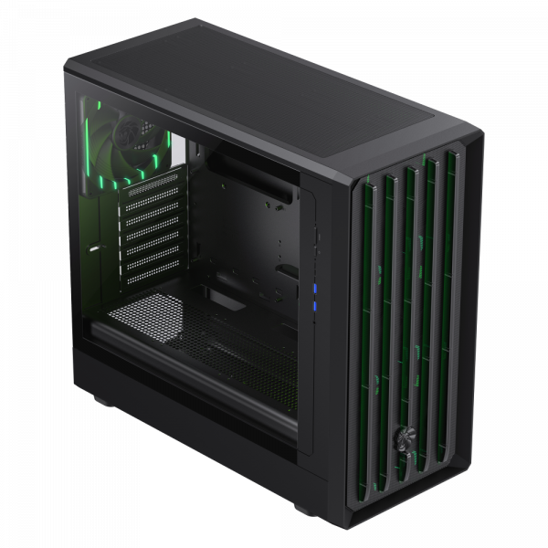 GAMEMAX Корпус комп'ютерний Mid Tower без блока живлення atx, m-atx,itx, Tempered Glass,Mesh,USB3.0x2,Type- claw 460 bk - изображение 6