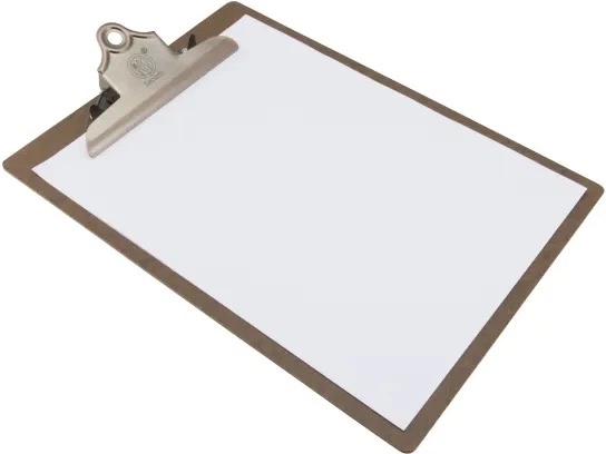 Меню-холдер Securit A4 CLIPBOARD коричневий (8719075280171) - зображення 5