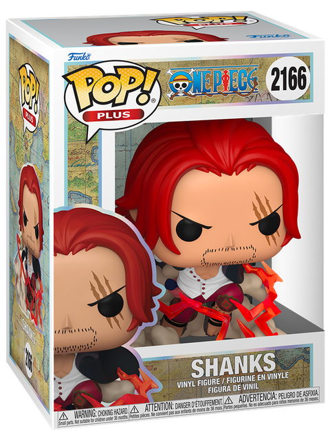 Фігурка Funko Pop! One Piece Plus Shanks #2166 - Фото 1 Фігурка Funko Pop! One Piece Plus Shanks #2166 - зображення 1