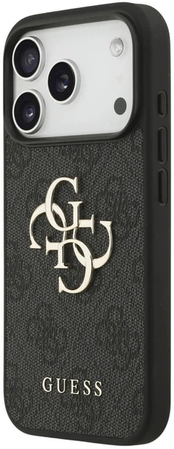 Панель Guess 4G Big Logo для Apple iPhone 17 Pro Black (3666339491505) - зображення 2