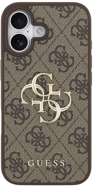 Панель Guess 4G Big Logo для Apple iPhone 17 Brown (3666339491529) - зображення 3