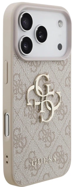 Панель Guess 4G Big Logo для Apple iPhone 17 Pro Pink (3666339491581) - зображення 4