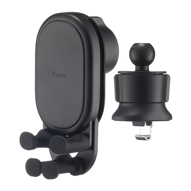 Холдер Baseus Stable Gravitational Car Mount Air ( Air Vent Version ) Чорний - изображение 3