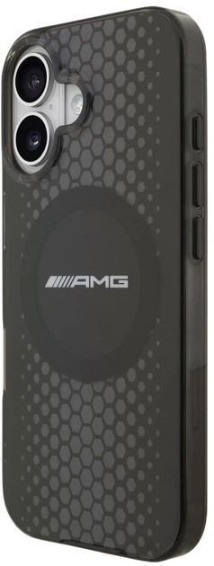 Панель AMG Double Layer Transparent Graphics MagSafe для Apple iPhone 17 Black (3666339541507) - зображення 2