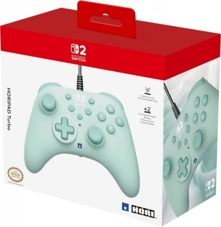 Kontroler Hori HORIPAD Turbo do Nintendo Switch 2 Cozy Green (NSX-110E) - obraz 2