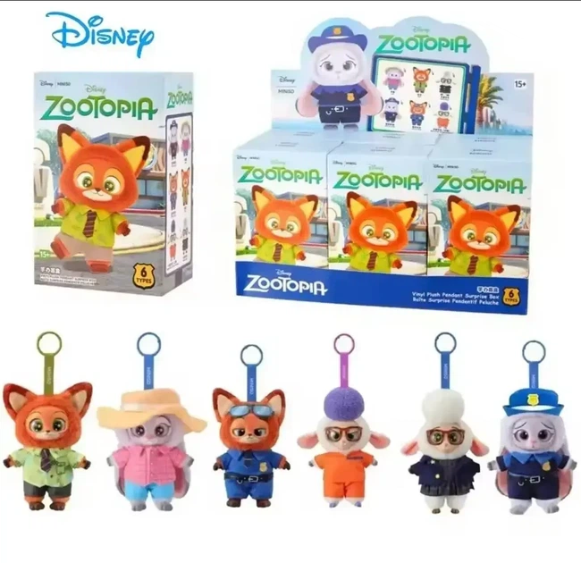 Игрушка Брелок Зоотрополис персонаж мультфильма Zootopia Disney Zootopia брелок - изображение 6