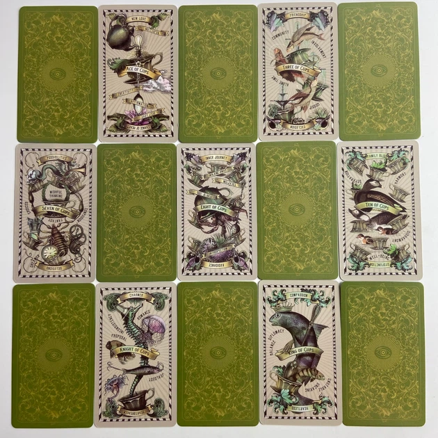 Карты таро 5-ти центовое, уменьшенная (The 5-cent tarot by Madam Clara) - Фото 3 Карты таро 5-ти центовое, уменьшенная (The 5-cent tarot by Madam Clara) - изображение 3