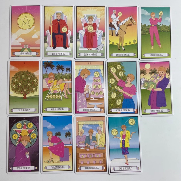 Карты таро Золотые Девушки, уменьшенная (The Golden Girls Tarot) - Фото 6 Карты таро Золотые Девушки, уменьшенная (The Golden Girls Tarot) - изображение 6