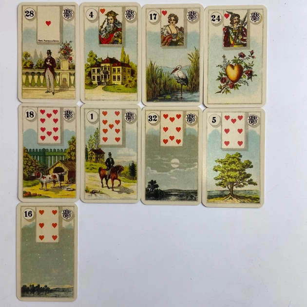 Карты Оракул - Большой расклад Ленорман (Grand Tableau Lenormand Oracle) - изображение 8