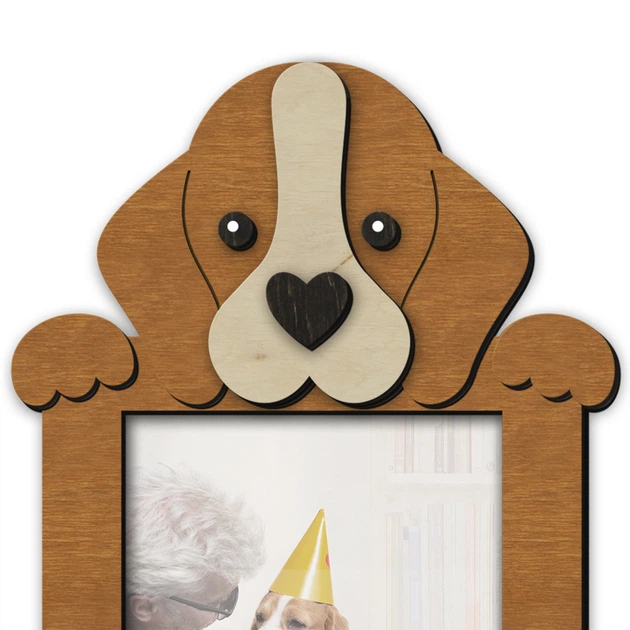 Фоторамка The Frame Depot с биглем персонализирована на 1 вертикальное фото Светло-коричневый (dog_beagle_vertical) - Фото 5 Фоторамка The Frame Depot с биглем персонализирована на 1 вертикальное фото Светло-коричневый (dog_beagle_vertical) - изображение 5