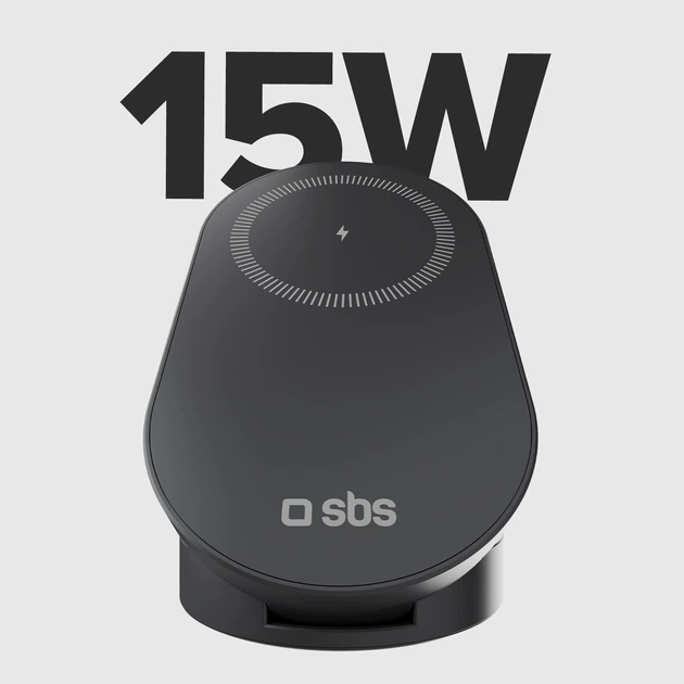 Ładowarka bezprzewodowa SBS 3-w-1 15 W (8018417499111) - obraz 5