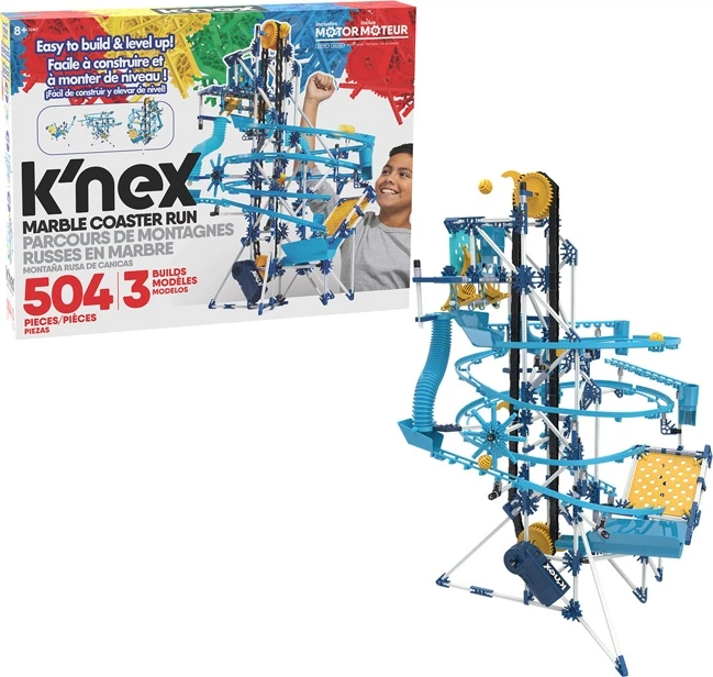 Tor kulkowy K'Nex z silnikiem 504 elementów 38854 (744476124678) - obraz 2
