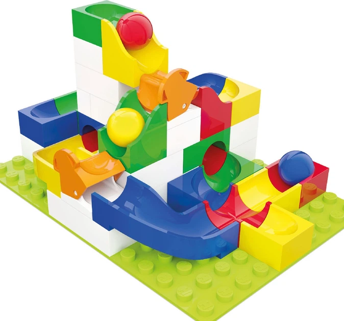 Tor kulkowy Hubelino Marble Run 43 elementy 420497 (4250331420497) - obraz 2