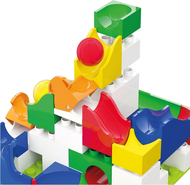 Tor kulkowy Hubelino Marble Run 43 elementy 420497 (4250331420497) - obraz 5