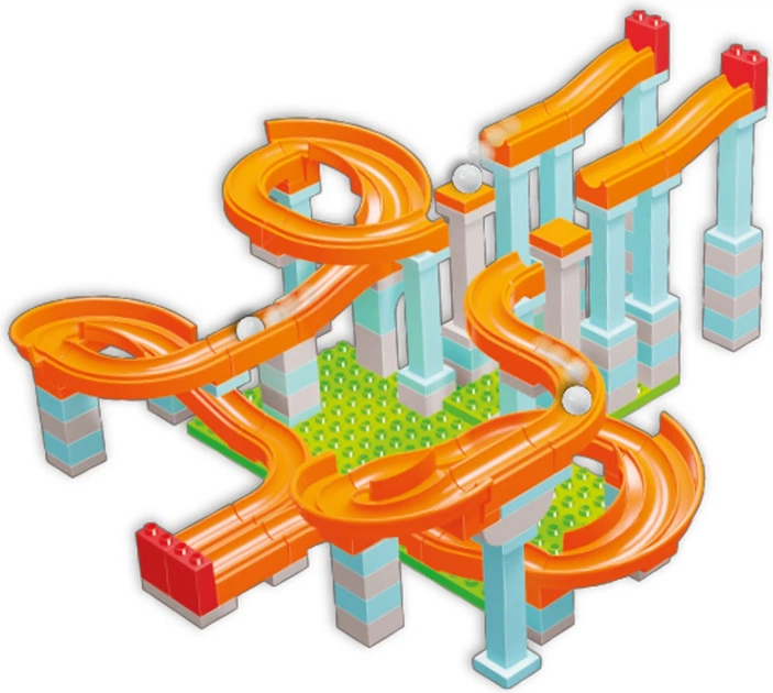 Кульковий трек Androni гірка 128 елементів 8636-0000 (8000796086365) - зображення 3