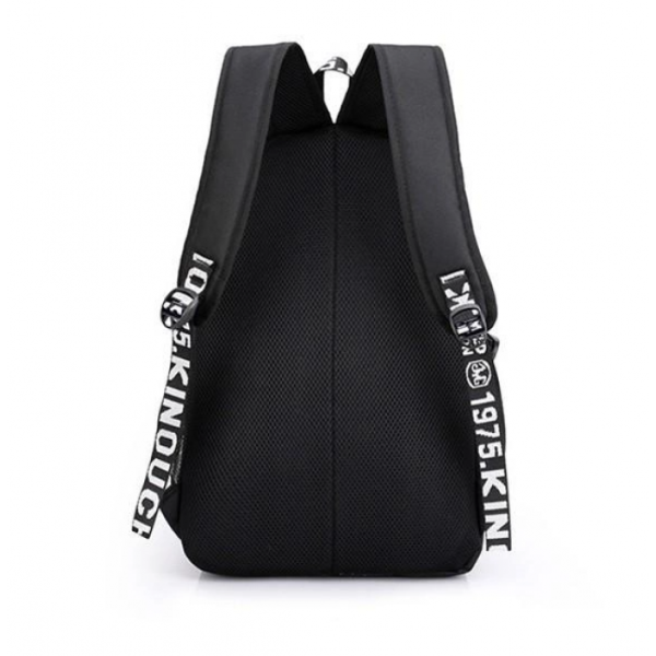 Рюкзак міський Music з USB світиться в темряві - Фото 4 Рюкзак міський Music з USB світиться в темряві - зображення 4