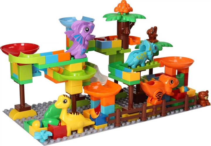 Tor kulkowy Marble Vov Toys Dino 01350054 (8718012046535) - obraz 3