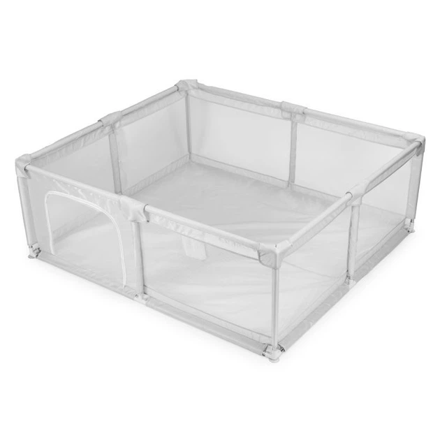 Манеж дитячий майданчик EcoToys 140 x 200 см + сумка Cірий (PP008-2014) - зображення 2