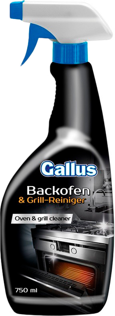 Средство для чистки гриля Gallus Backofen & Grill-Reiniger 750 мл ...