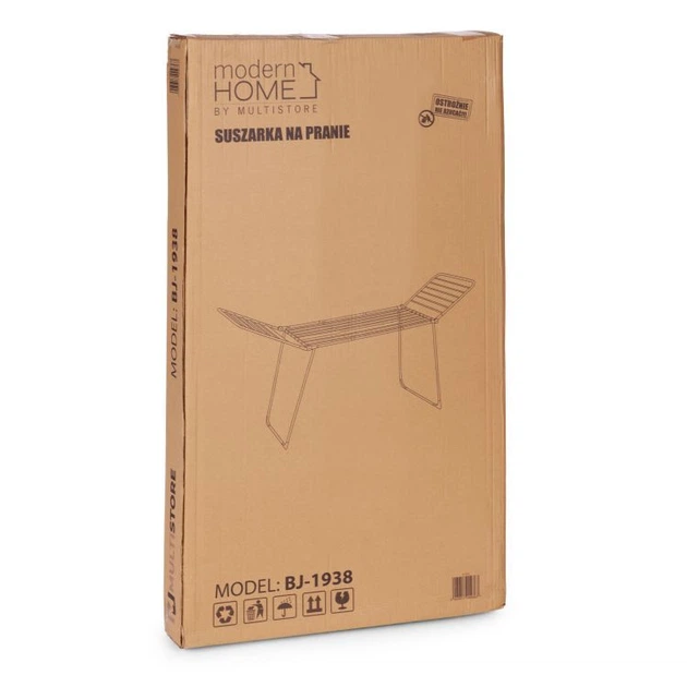 Сушарка для одягу Modern Home BJ-1938 стояча розкладна Чорна (5905817009367) - зображення 9