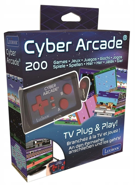 Консоль для телевізійних ігор Lexibook DJG6500 Cyber Arcade (3380743072685) - зображення 3