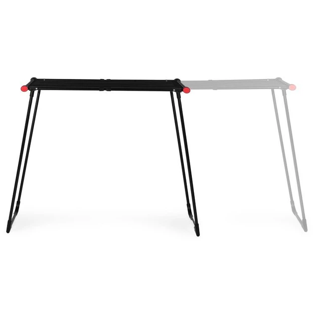 Сушарка для одягу Modern Home BJ-1928 стояча розсувна Чорна (5905817009381) - зображення 3