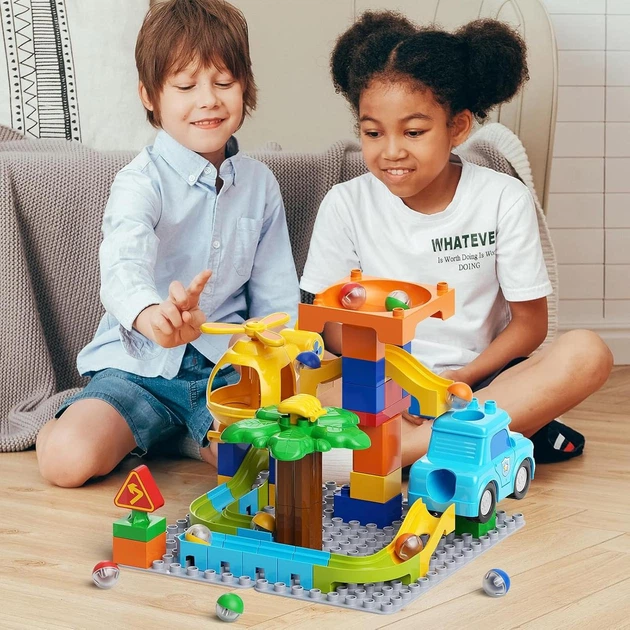 Конструктор лабіринт Marble Runs для дітей burgkidz STEM - зображення 6