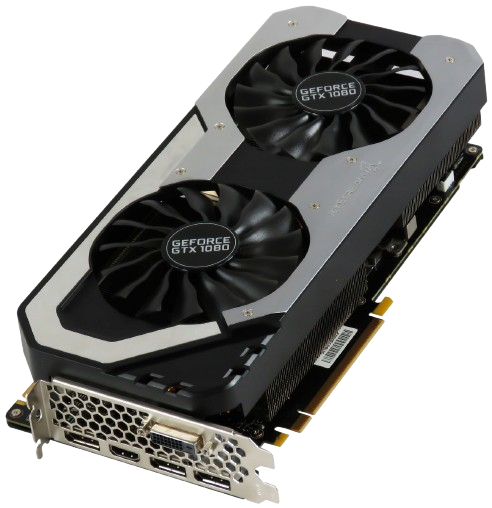 Відеокарта GeForce GTX 1080 8GB Palit Super JetStream (NEB1080S15P2-1040J) Б/В - изображение 2