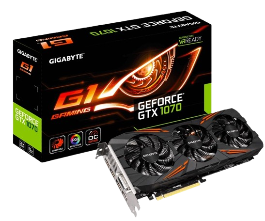 Відеокарта GeForce GTX 1070 8GB Gigabyte G1 Gaming rev.1.0 (GV-N1070G1 GAMING-8GD REV.1.0) Б/В - изображение 3