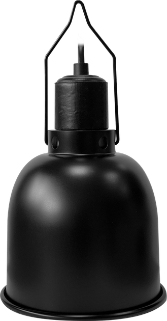Світильник для тераріума REPTO DOME E27 FITTING 14CM BLACK (R2300010) - изображение 2