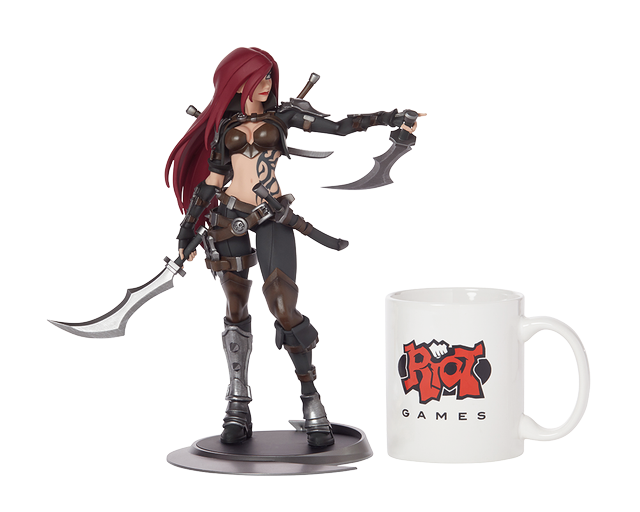 Фігурка з гри League of Legends від Riot Games Ліга легенд Katarina Катаріна, 24 см (LOL 0019) - Фото 4 Фігурка з гри League of Legends від Riot Games Ліга легенд Katarina Катаріна, 24 см (LOL 0019) - зображення 4