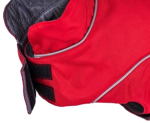 Плащ для собак Amiplay Dublin 45 см Червоний (5907563299641) - зображення 5