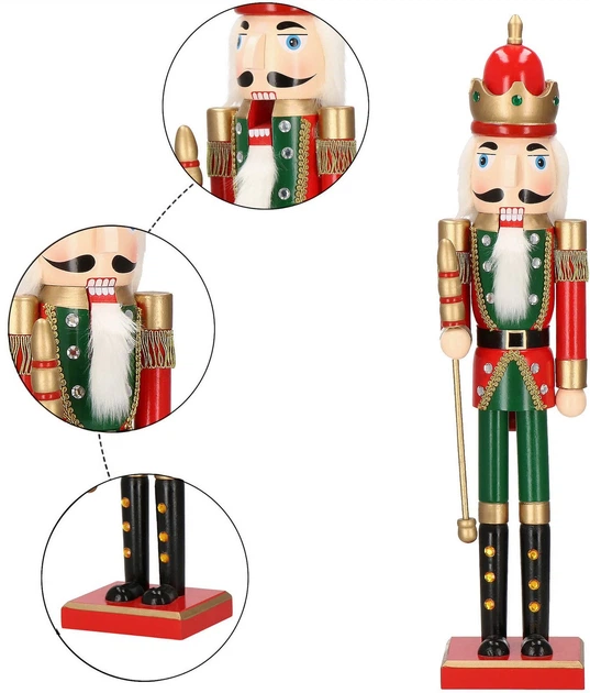 Фігурка Springos CA0907 Лускунчик 60 см (5907719427744) - зображення 2