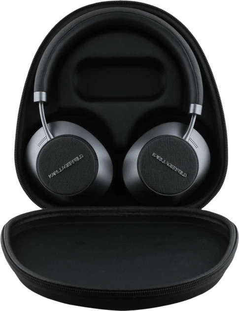 Навушники Karl Lagerfeld Saffiano Elongated Black (KLBHP73PSACKMK) - зображення 4