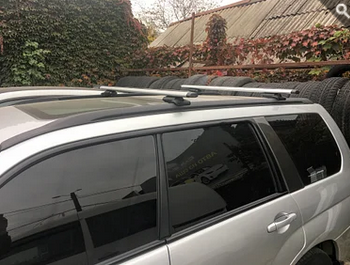 Багажник на крышу аэродинамический на интегрированные рейлинги SUBARU FORESTER 2 Kenguru - изображение 2