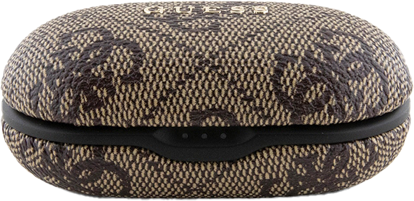 Навушники Guess GUTWSP4EGK TWS Bluetooth Brown (3666339220846) - зображення 3