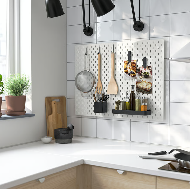 Набор из 7 аксессуаров SKADIS IKEA 605.864.18 черный - изображение 3
