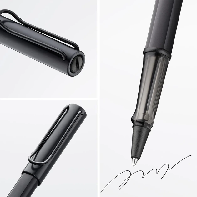 Ручка-ролер LAMY AL-star чорна M M63 чорний стрижень (4029807) - изображение 3