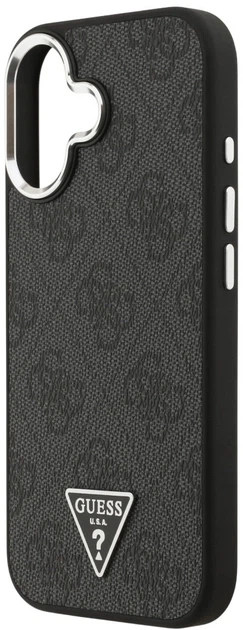 Панель Guess 4G Triangle Logo MagSafe для Apple iPhone 17 Black (3666339517434) - зображення 5