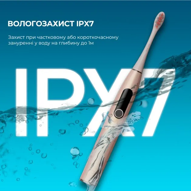 Электрическая зубная щетка Oclean X Pro Digital Smart Sonic Toothbrush Champagne Gold [81248] - изображение 15