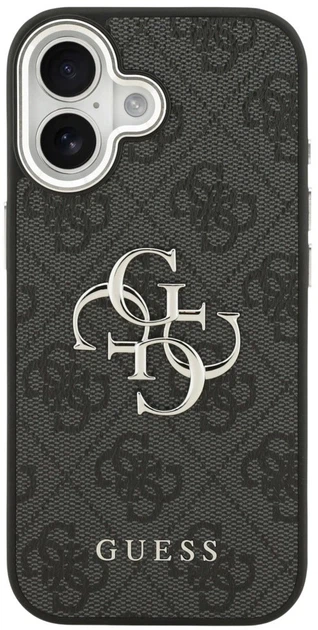 Панель Guess Big 4G Classic Logo для Apple iPhone 17 Black (3666339517755) - зображення 3