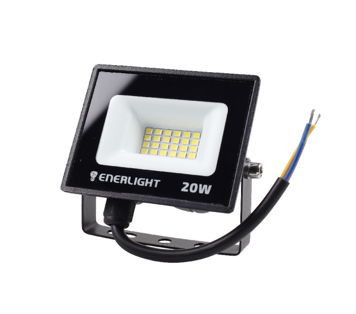 Прожектор світлодіодний вологостійкий IP 65 ENERLIGHT MANGUST 20Вт 6500K - зображення 4