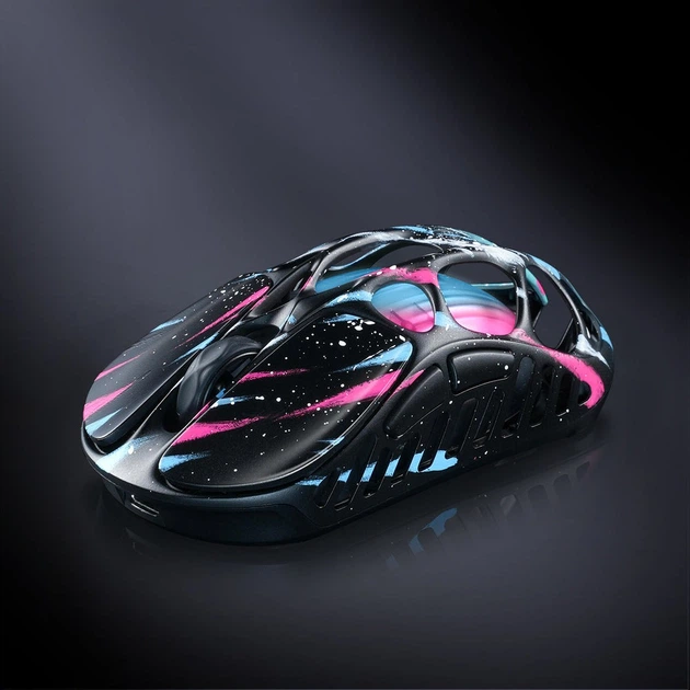 Мышь Mercury X Pro, 8K, BT/WL/USB-A, RGB, Neon Graffiti GravaStar