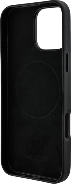 Панель Aston Martin HC FW Logo MagSafe для Apple iPhone 16 Pro Black (3666339383329) - зображення 7