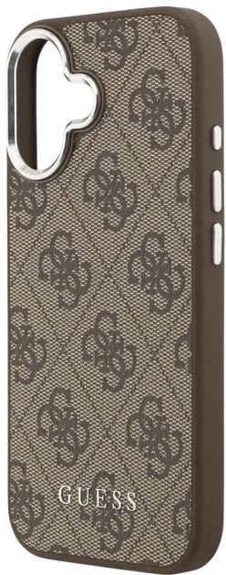 Панель Guess 4G Classic Logo MagSafe для Apple iPhone 17 Brown (3666339518875) - зображення 5