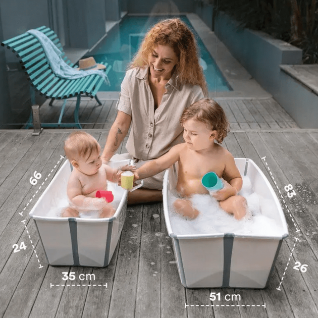 Ванночка складана Stokke Flexi Bath, біла - зображення 7