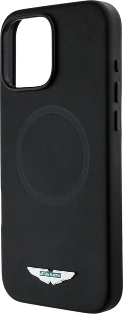 Панель Aston Martin HC FW Logo MagSafe для Apple iPhone 16 Pro Max Black (3666339383336) - зображення 6