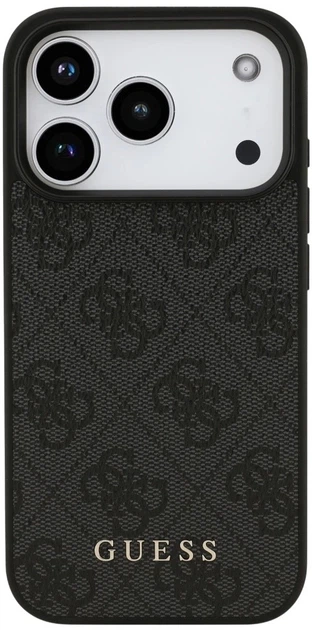 Панель Guess 4G Classic для Apple iPhone 17 Pro Black (3666339556204) - зображення 3